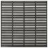 Gard tip oblon, gri, 180x180 cm, WPC GartenMobel Dekor