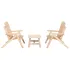 Set mobilier de grădină, 3 piese, lemn masiv de molid GartenMobel Dekor