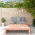 Set mobilier de grădină cu perne, 2 piese, lemn masiv GartenMobel Dekor