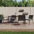 Set mobilier de grădină cu perne, 5 piese, poliratan și oțel GartenMobel Dekor
