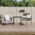 Set mobilier de grădină cu perne, 5 piese, poliratan și oțel GartenMobel Dekor