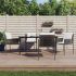 Set mobilier de grădină cu perne, 9 piese, poliratan și oțel GartenMobel Dekor