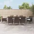 Set mobilier de grădină, 5 piese, cu perne, maro, poliratan GartenMobel Dekor
