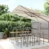 Set bar pentru grădină, 11 piese, gri, poliratan/lemn acacia GartenMobel Dekor