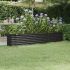 Strat înălțat grădină 260x40x36 cm oțel vopsit electrostatic GartenMobel Dekor