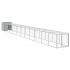 Coteț pui cu incintă gri deschis 110x1017x110cm oțel galvanizat GartenMobel Dekor