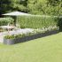 Strat înălțat grădină 512x80x68 cm oțel vopsit electrostatic GartenMobel Dekor
