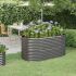 Strat înălțat grădină 152x80x68 cm oțel vopsit electrostatic GartenMobel Dekor