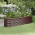Strat înălțat grădină 296x80x68 cm oțel vopsit electrostatic GartenMobel Dekor