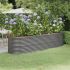 Strat înălțat grădină 296x80x68 cm oțel vopsit electrostatic GartenMobel Dekor