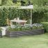 Strat înălțat grădină 175x100x36 cm oțel vopsit electrostatic GartenMobel Dekor