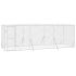 Padoc de exterior pentru câini argintiu 2x2x2 m oțel galvanizat GartenMobel Dekor