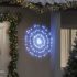 Lumină stelară de Crăciun 140 LED-uri, 4 buc., albastru, 17 cm GartenMobel Dekor