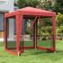 Cort de petrecere cu 4 pereți din plasă, verde, 2x2 m, HDPE GartenMobel Dekor
