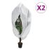 Protecții fleece pt plante, fermoar, 10 buc, 70 g/m², 1x1,55 m GartenMobel Dekor