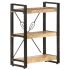 Bibliotecă cu 5 rafturi, 90 x 30 x 180 cm, lemn masiv reciclat GartenMobel Dekor