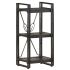 Bibliotecă cu 5 rafturi, 40x30x180 cm, lemn masiv reciclat GartenMobel Dekor