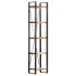 Bibliotecă cu 5 rafturi, 40x30x180 cm, lemn masiv mango GartenMobel Dekor