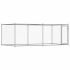 Cușcă pentru câini cu ușă, gri, 4x2x1,5 m, oțel galvanizat GartenMobel Dekor