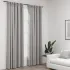 Draperii opace aspect in, cârlige, 2 buc., antracit, 140x245 cm GartenMobel Dekor
