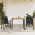 Set mobilier grădină cu perne, 9 piese, gri, poliratan GartenMobel Dekor