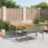 Set mobilier de grădină cu perne, 3 piese, gri, poliratan GartenMobel Dekor