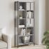 Bibliotecă, stejar fumuriu, 72x28x172 cm, lemn prelucrat GartenMobel Dekor