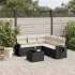 Set canapele de grădină cu perne, 6 piese gri deschis poliratan GartenMobel Dekor