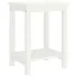 Noptieră, alb, 35 x 30 x 47 cm, lemn masiv de pin GartenMobel Dekor
