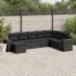 Set canapele de grădină cu perne, 8 piese, maro, poliratan GartenMobel Dekor