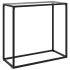 Masă consolă, transparent, 120x35x75 cm, sticlă securizată GartenMobel Dekor