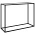 Masă consolă, transparent, 120x35x75 cm, sticlă securizată GartenMobel Dekor