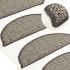 Covorașe scări autoadezive, 15 buc. albastru 65x21x4 cm, sisal GartenMobel Dekor