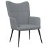 Scaun de relaxare, gri închis, material textil GartenMobel Dekor