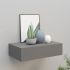 Dulap de perete cu sertar, gri, 60x23,5x10 cm, MDF GartenMobel Dekor