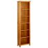 Bibliotecă cu 7 rafturi, 60x22x200 cm, lemn masiv de stejar GartenMobel Dekor