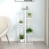 Suport pentru flori cu 5 niveluri, negru, 43x22x98 cm, metal GartenMobel Dekor