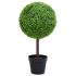 Plantă artificială cimișir cu ghiveci verde 118cm formă minge GartenMobel Dekor