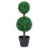 Plantă artificială cimișir cu ghiveci verde 118cm formă minge GartenMobel Dekor