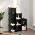 Organizator cub de depozitare, 15 cuburi, negru, PP GartenMobel Dekor