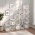 Organizator cub de depozitare, 15 cuburi, negru, PP GartenMobel Dekor