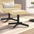 Taburet, albastru, 60x60x36, catifea GartenMobel Dekor