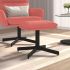Taburet, albastru, 60x60x36, catifea GartenMobel Dekor