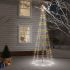 Brad de Crăciun cu țăruș, 1134 LED-uri, multicolor, 800 cm GartenMobel Dekor