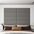 Panouri de perete 12 buc. gri deschis 90x30 cm textil 3,24 m² GartenMobel Dekor