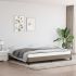 Cadru de pat, gri taupe, 140 x 200 cm, material textil GartenMobel Dekor