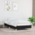 Cadru de pat, negru, 90x190 cm, material textil GartenMobel Dekor