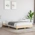 Cadru de pat, crem, 180 x 200 cm, material textil GartenMobel Dekor
