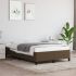 Cadru de pat, negru, 120x200 cm, material textil GartenMobel Dekor