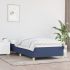 Cadru de pat, negru, 90 x 200 cm, material textil GartenMobel Dekor